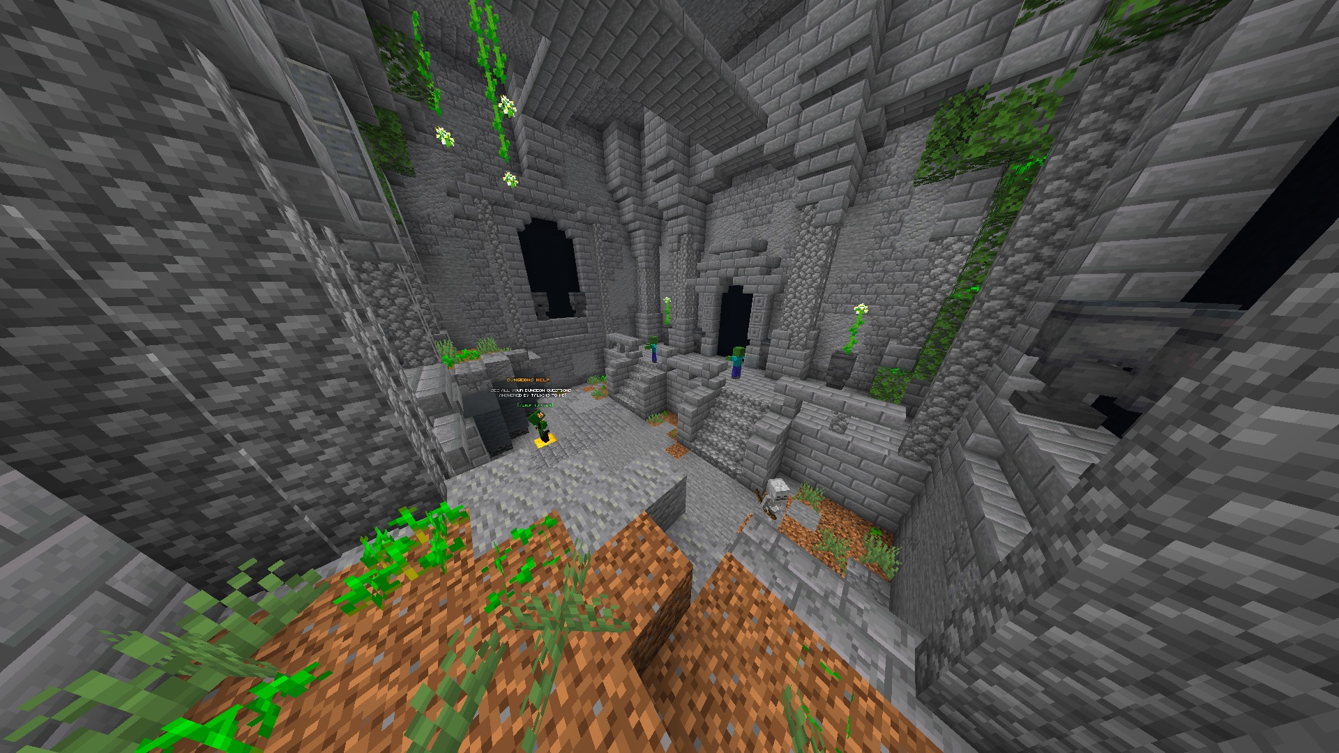 The Avantos dungeon start room