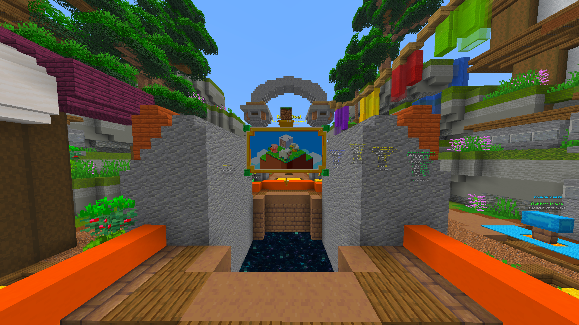 The Avantos Gens Minecraft spawn hub